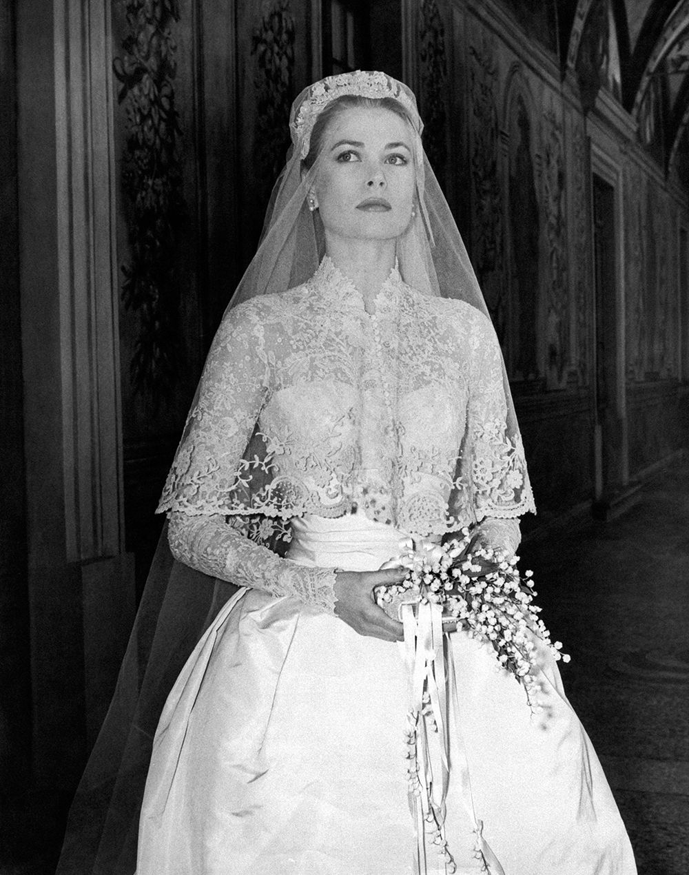Prince Charles' goddaughter wears a Grace Kelly-inspired bridal gown on her  wedding day - Vogue Australia